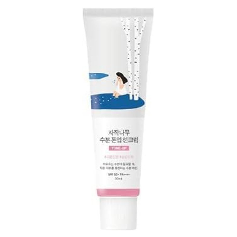 

Round Lab, Birch Moisture Tone-Up Sunscreen, тонирующий солнцезащитный крем, 50 мл