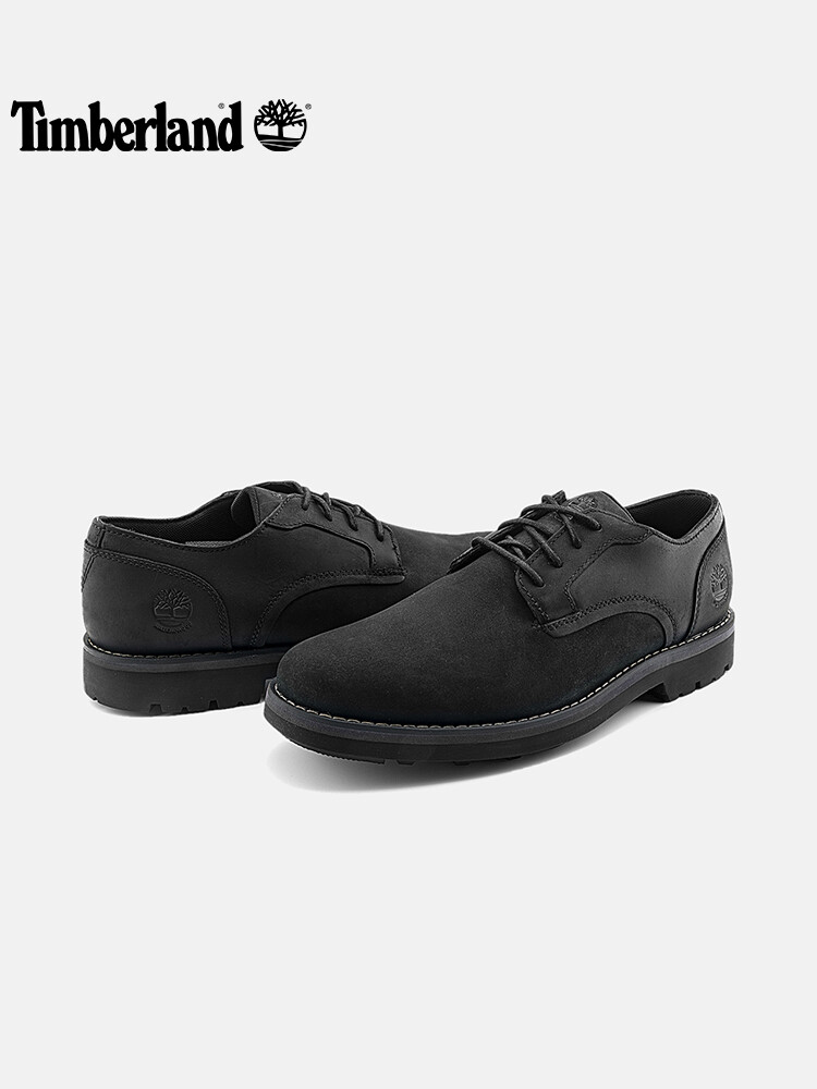 Кроссовки мужские Timberland кожаные, черный — фото 4