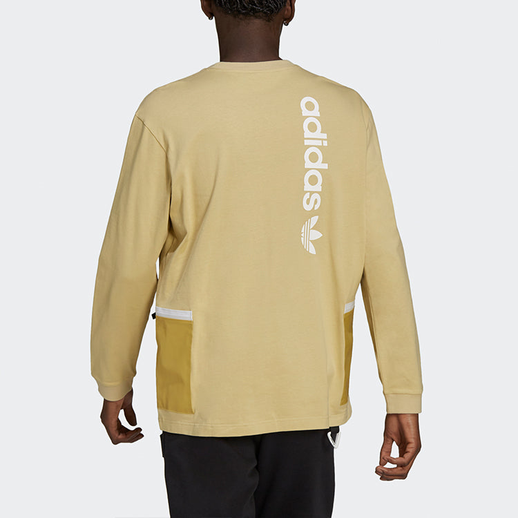 Футболка adidas originals G Outd Ls Tee Contrasting Colors Pocket Sports Long Sleeves H09364 — фото 3