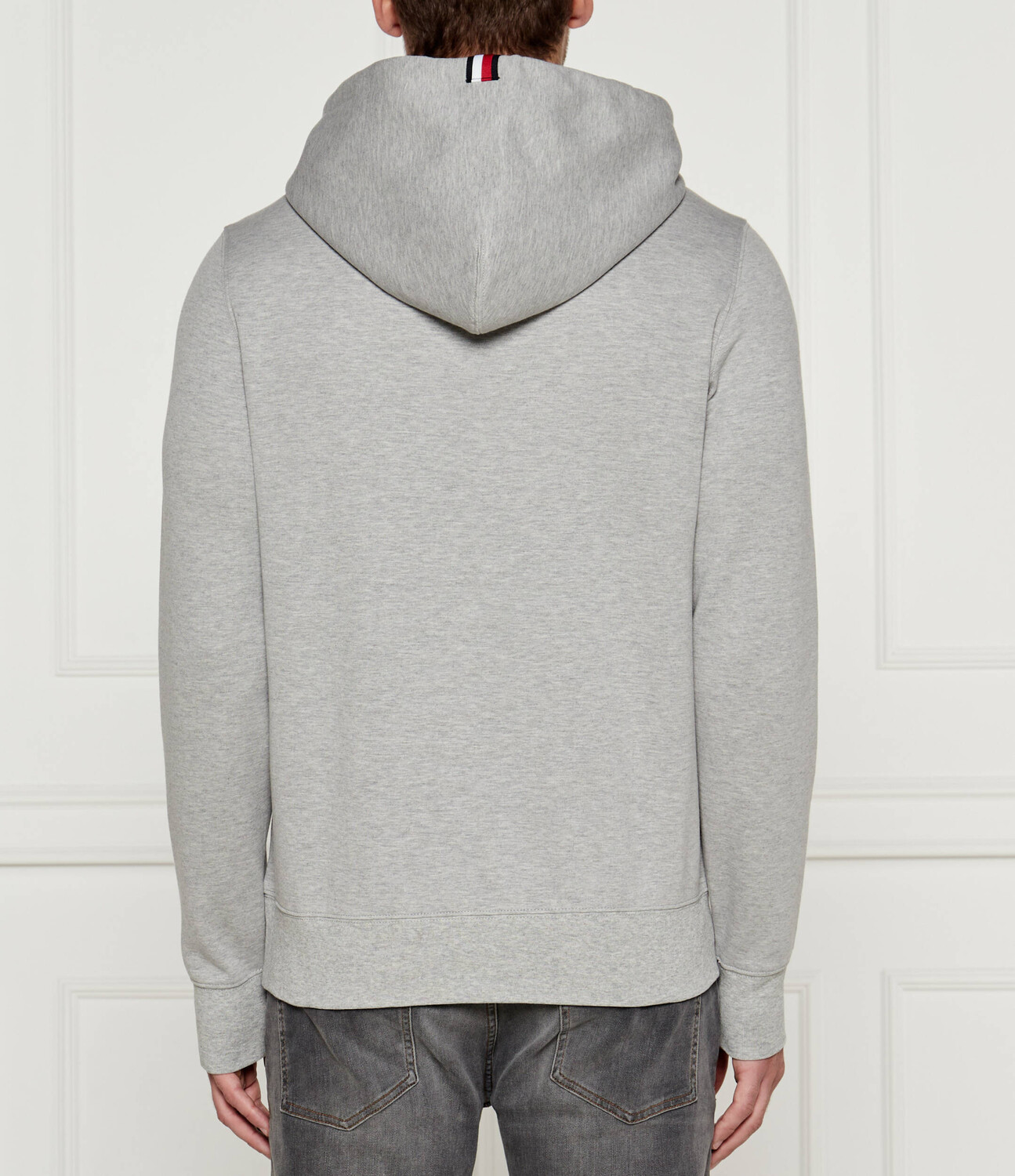 Толстовка Tommy Hilfiger Monogram Regular Fit, серый — фото 3