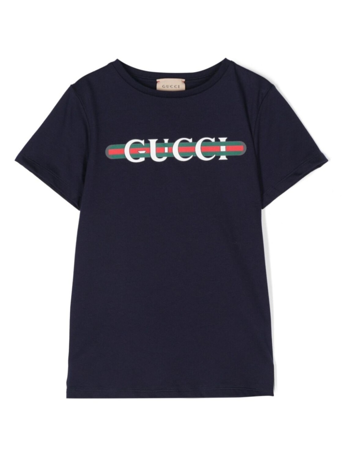 

Gucci Kids футболка с логотипом, синий