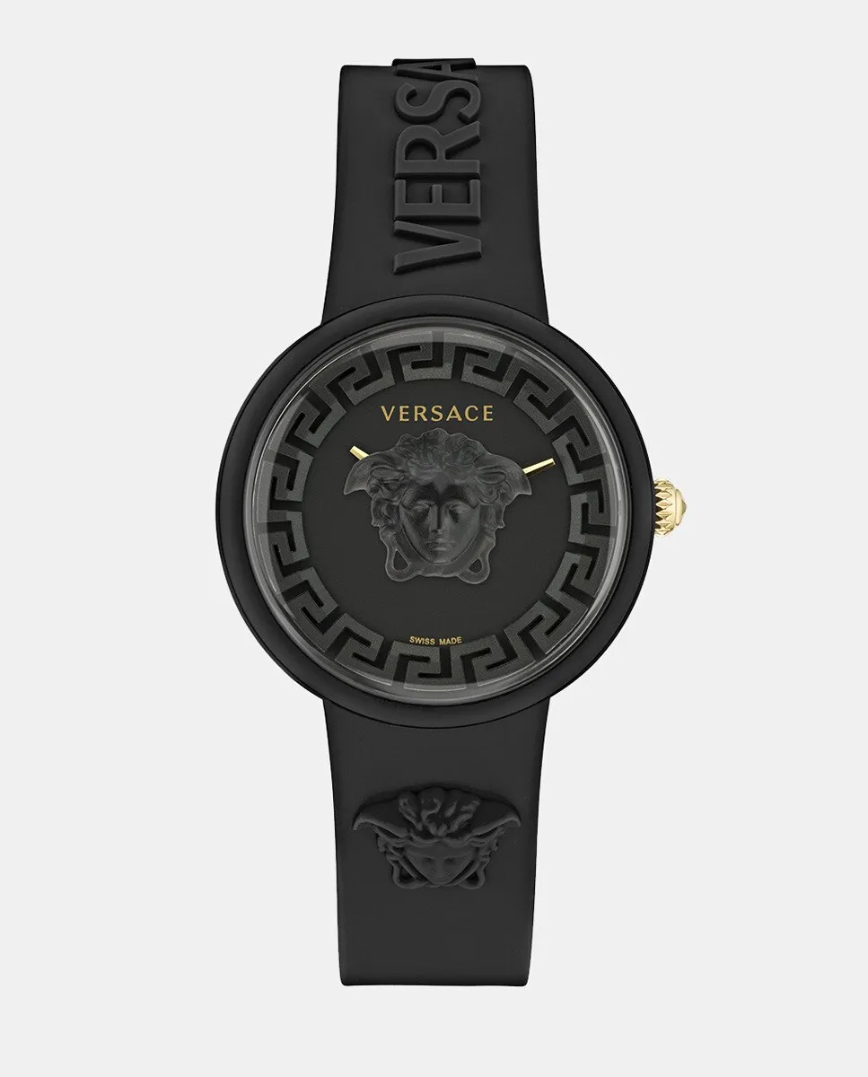 

Medusa Pop VE6G00223 Черные силиконовые женские часы Versace, черный
