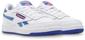 Кроссовки Reebok Unisex-Child Kid's Classic Nylon, белый/синий — фото 2