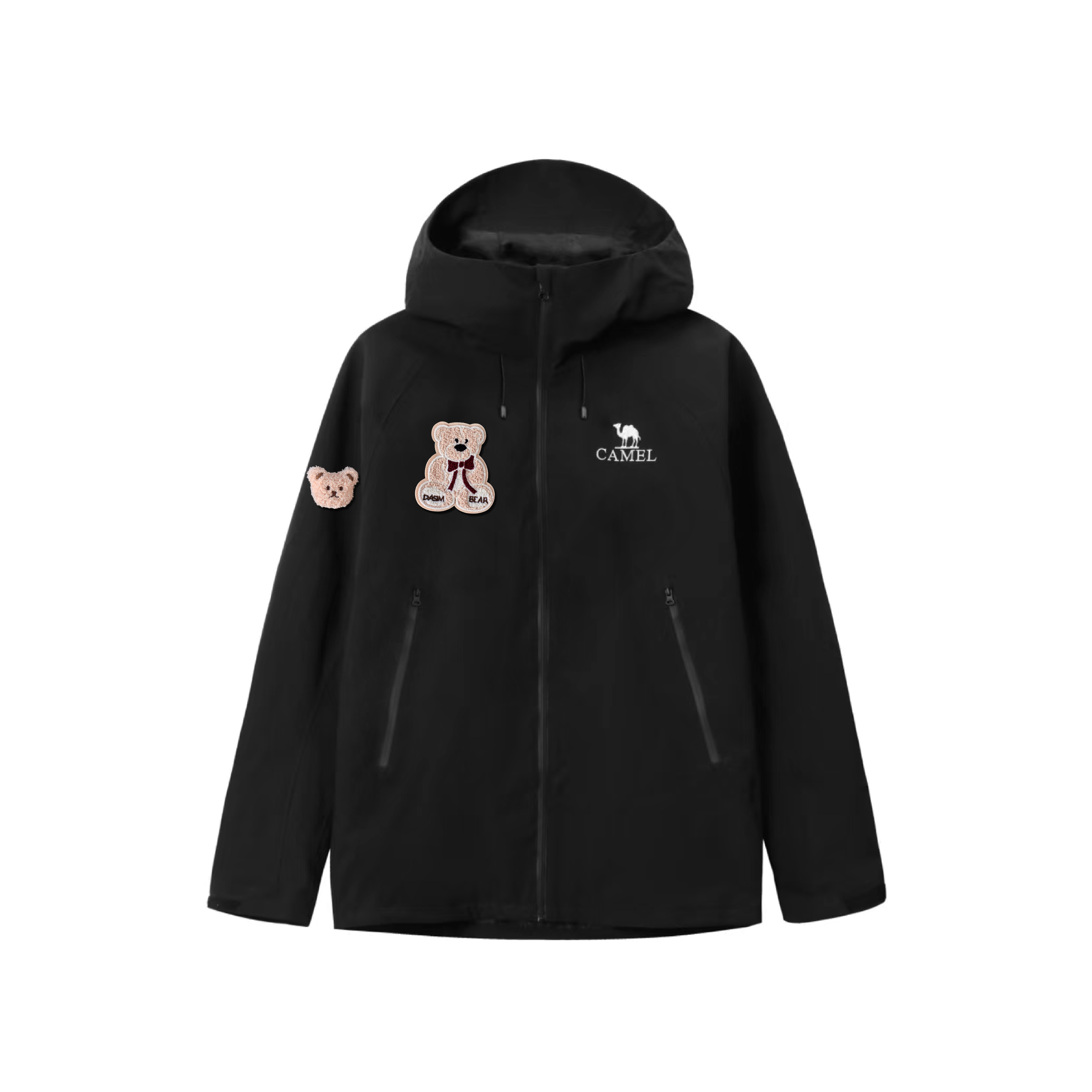 

Ветровка All weather Waterproof, Windproof, Thermal, Cold Resistant Unisex CAMEL, phantom черный