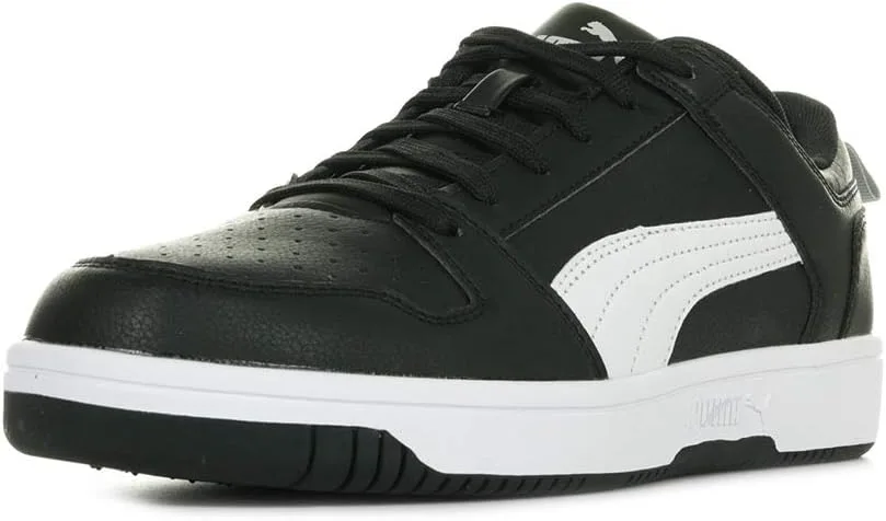 Кроссовки PUMA Unisex Rebound Layup Lo Trainers, белый/черный — фото 4