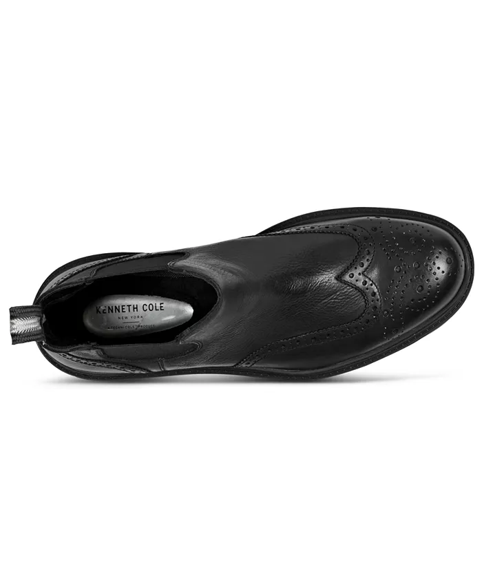 Мужские ботинки Frank Chelsea Kenneth Cole New York, черный — фото 3