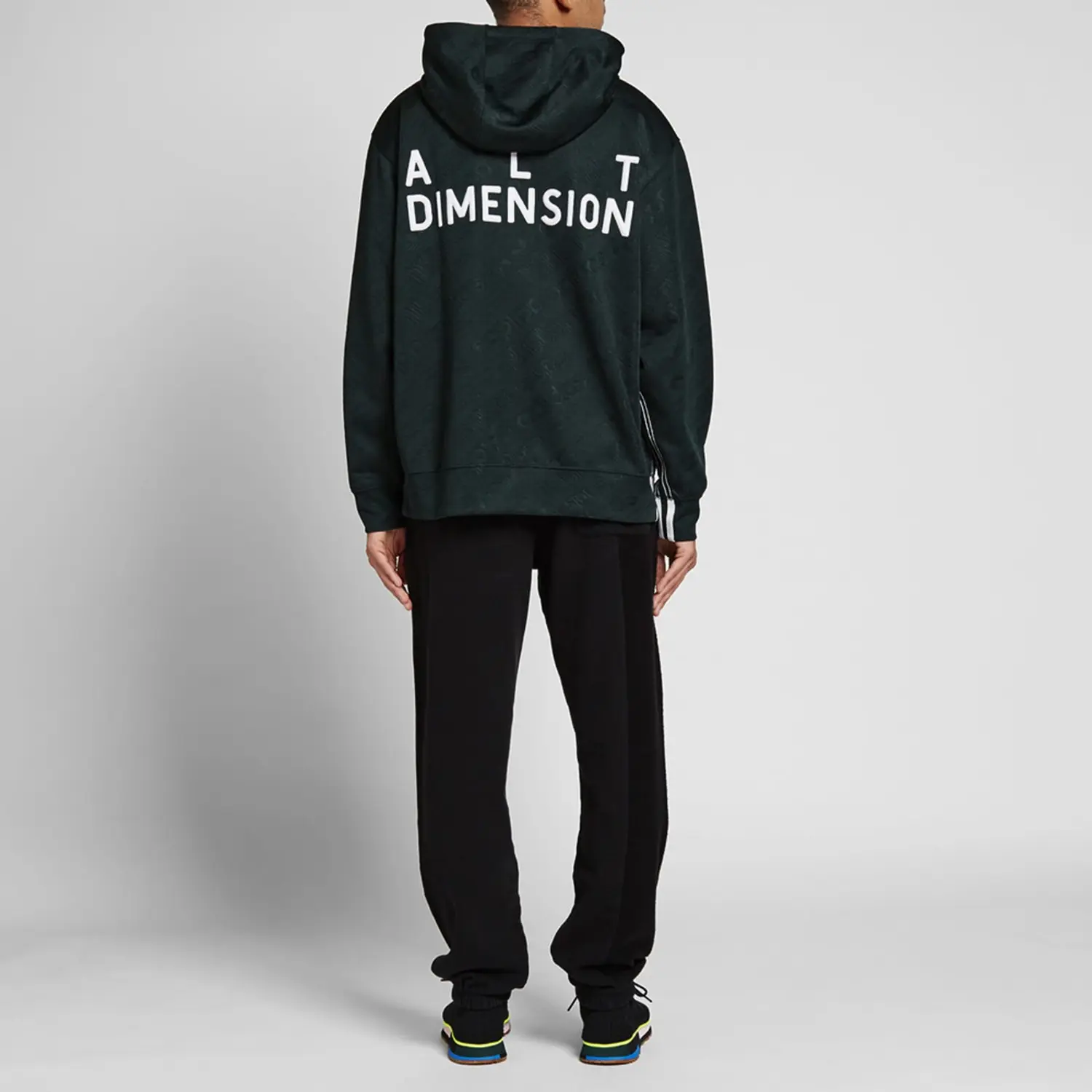Alexander Wang Co-brand Sweatshirt Men Green Adidas Originals, зеленый — фото 4