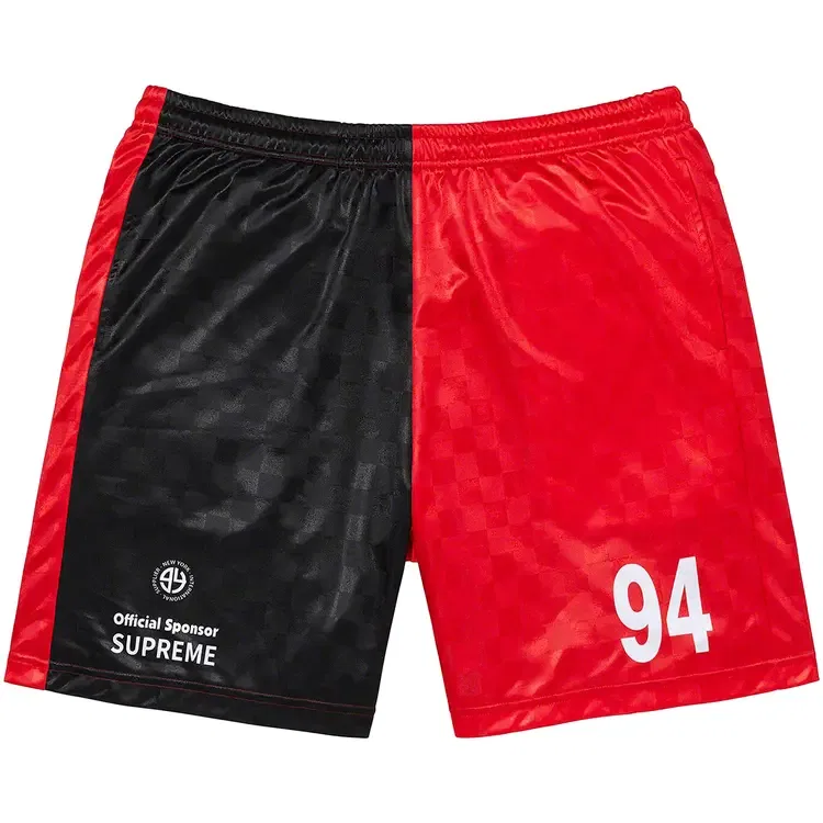 Футбольные шорты Supreme Split Soccer Short, черный
