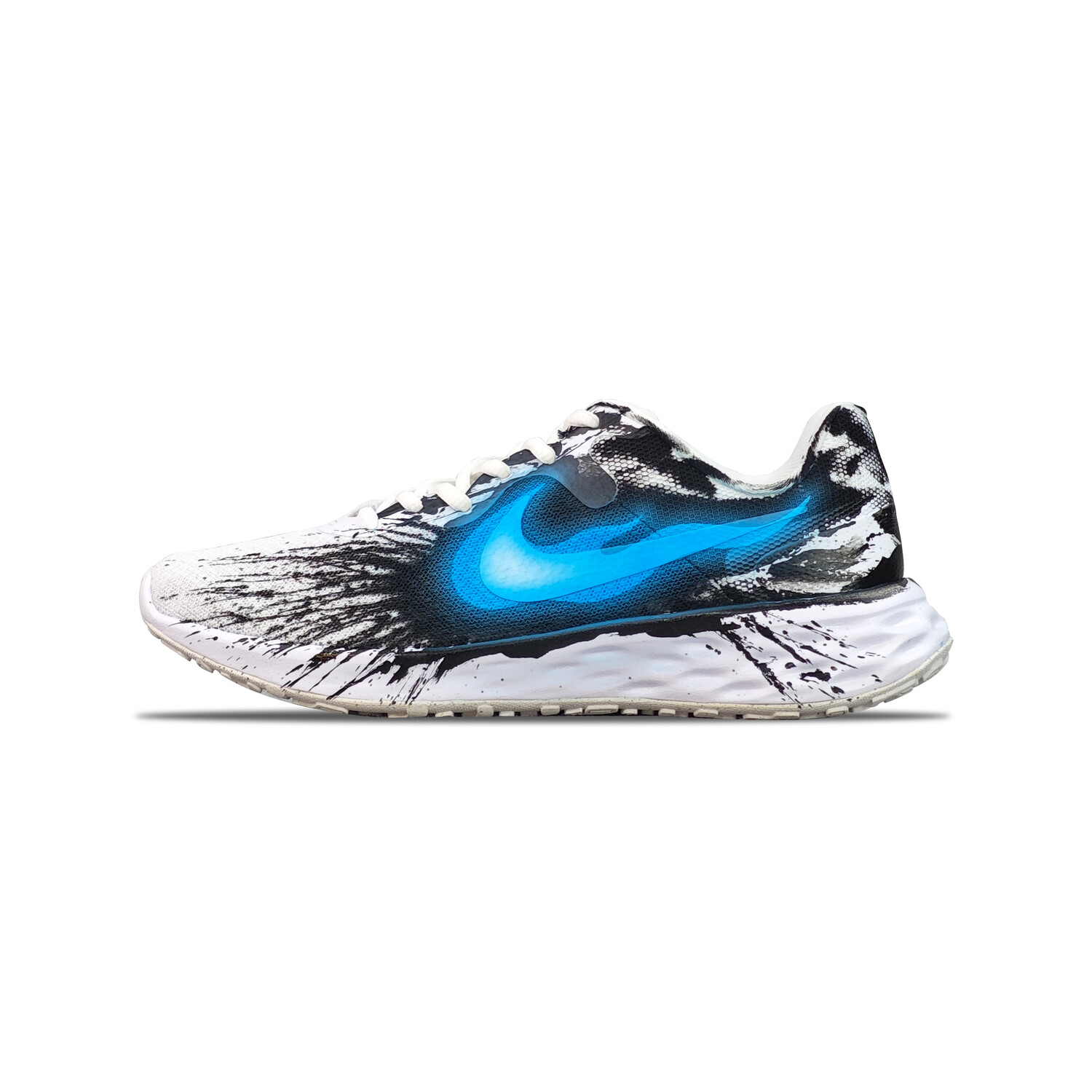 

Кроссовки REVOLUTION 6 для бега мужские с низким верхом, синие/белые/черные Nike