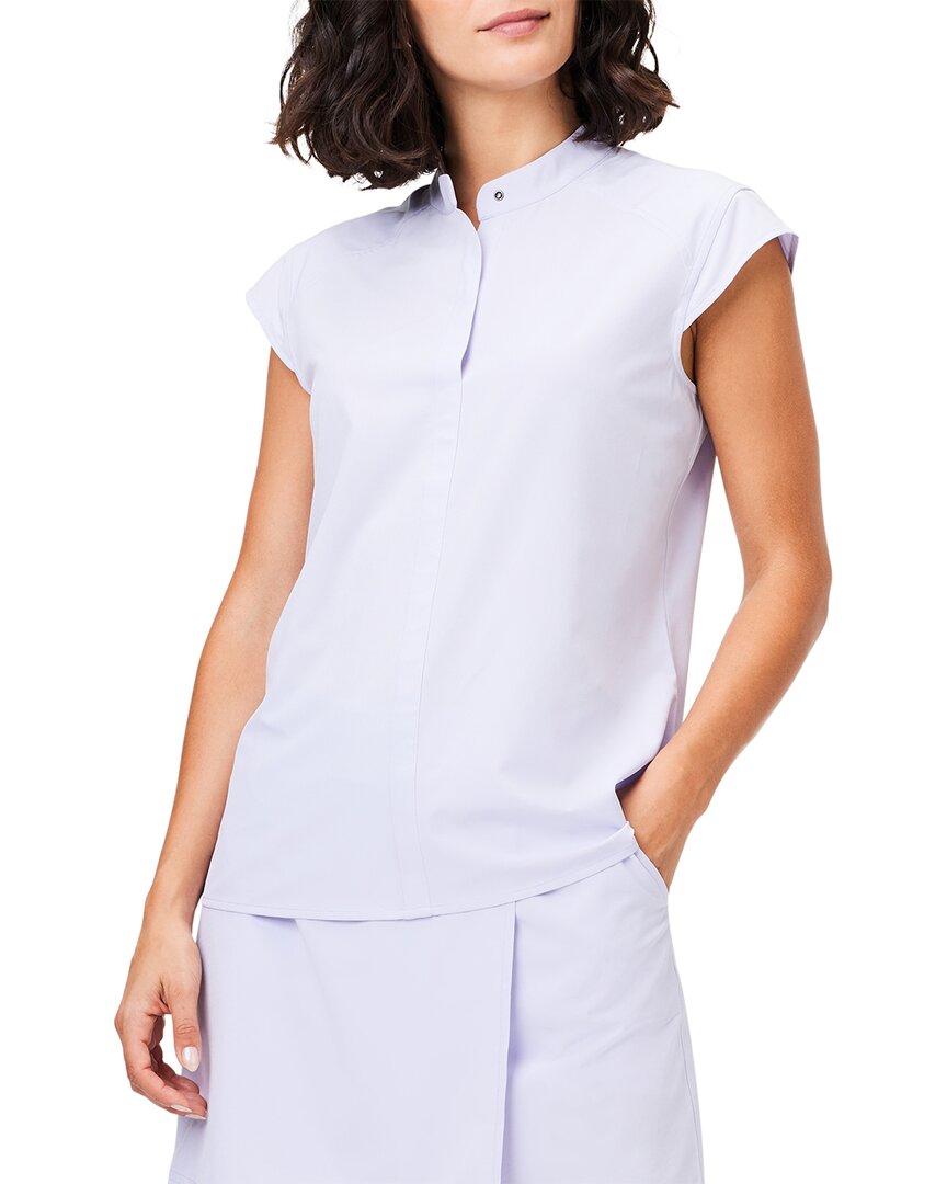 

Майка NIC+ZOE Tech Stretch Snap Neck Nic + Zoe, фиолетовый