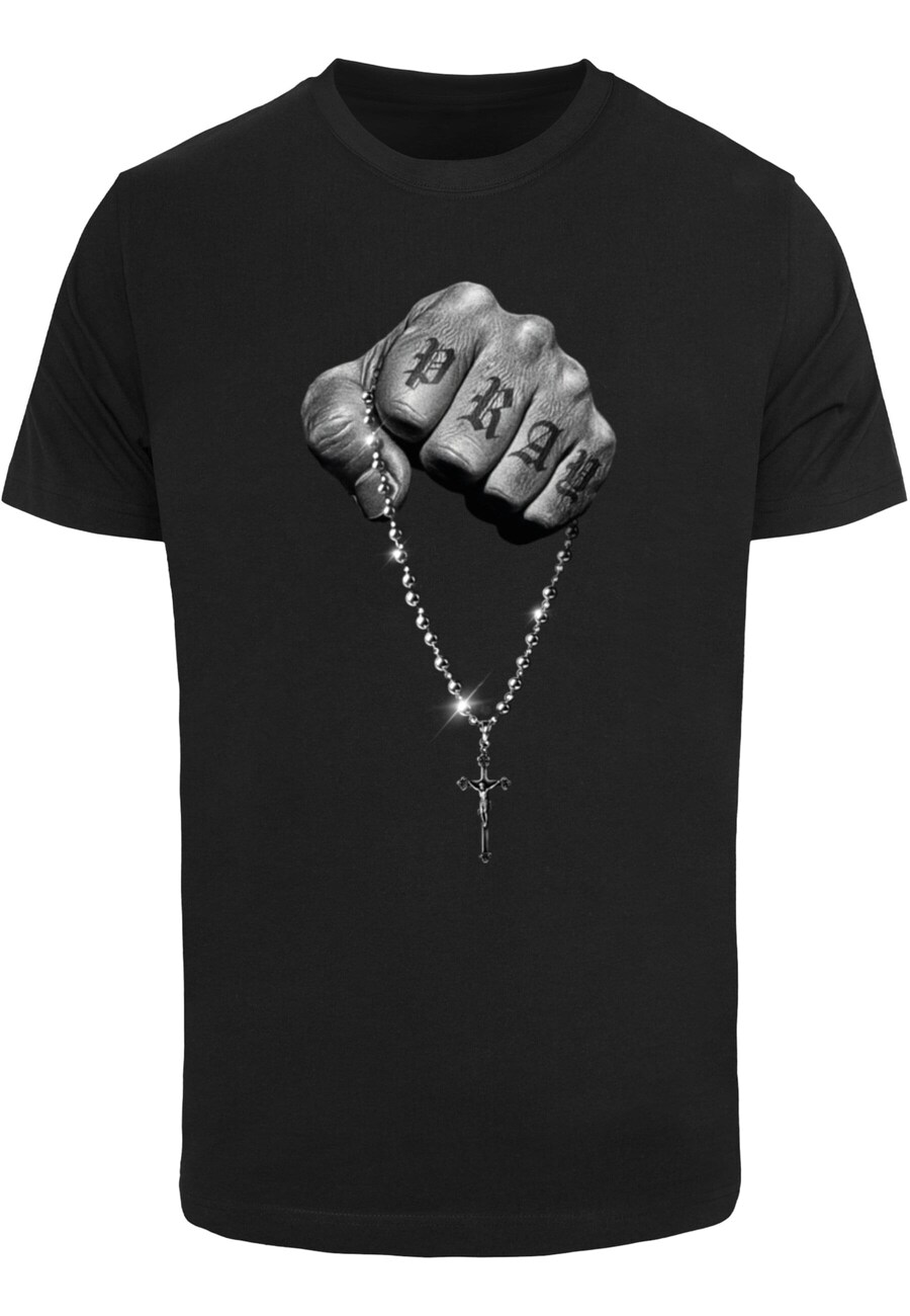 

Рубашка Mister Tee Faith Meets Strength, черный
