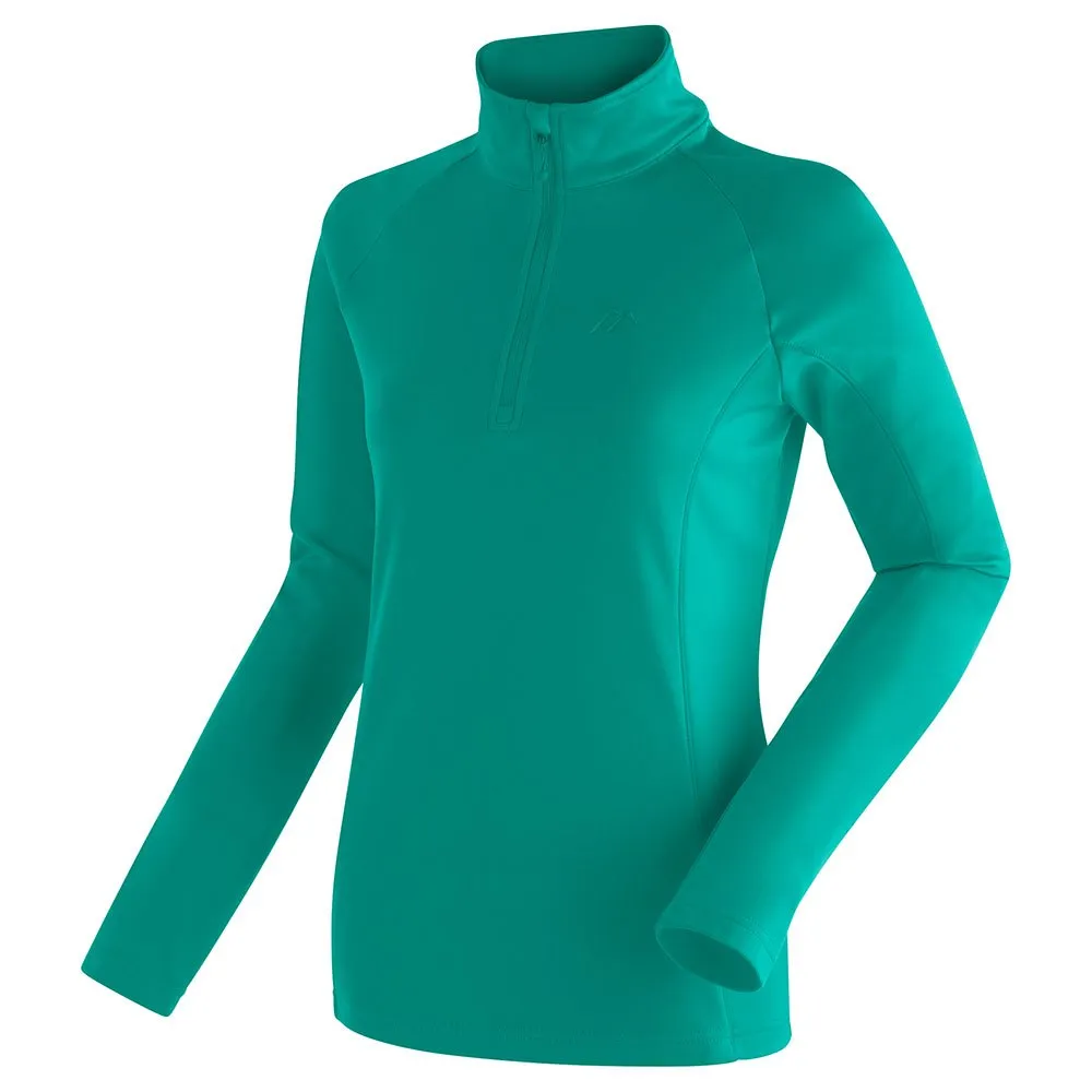 

Флис Maier Sports Midlayer Eva half zip, зеленый