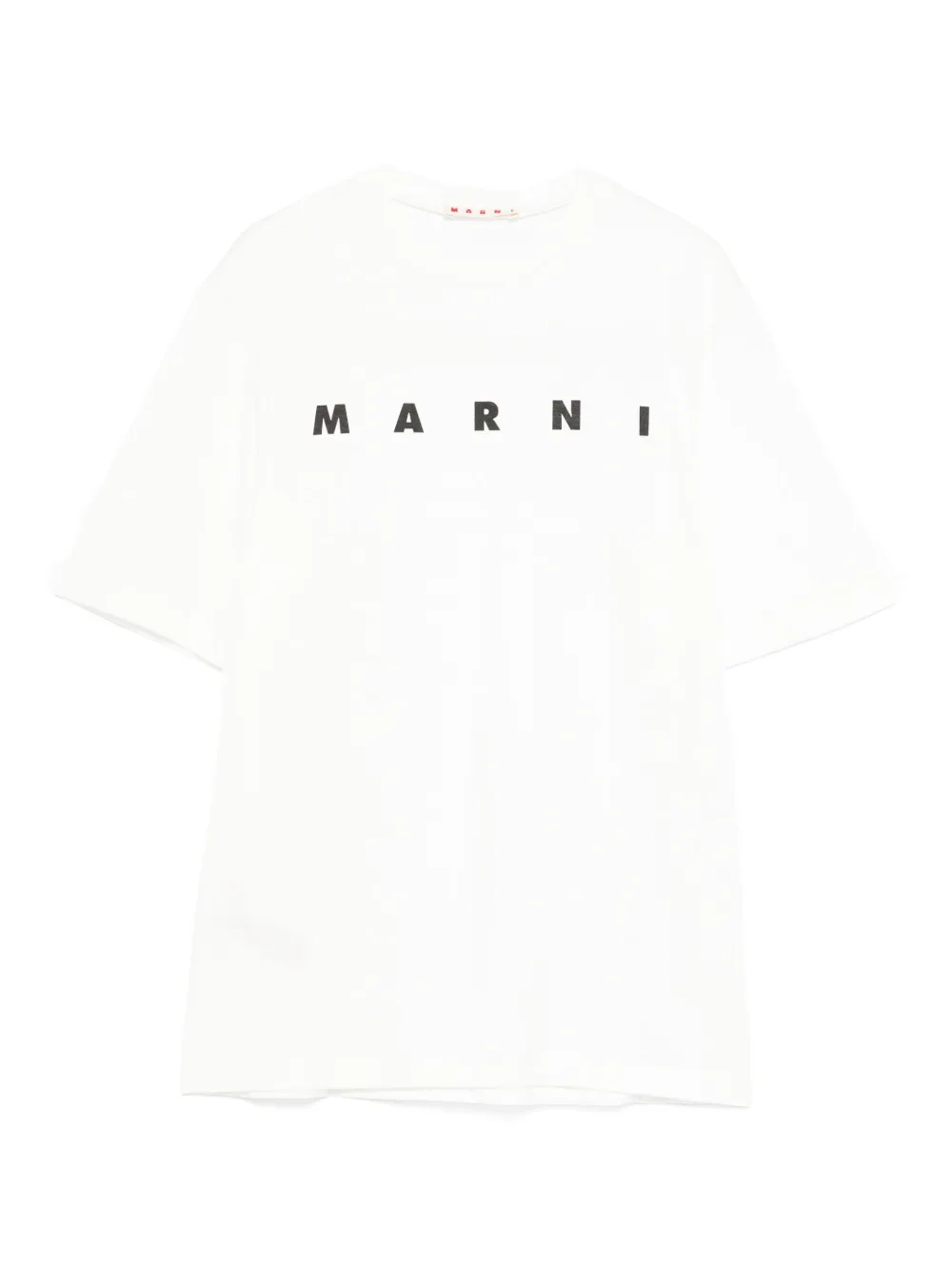 

Футболка с логотипом Marni Kids, белый