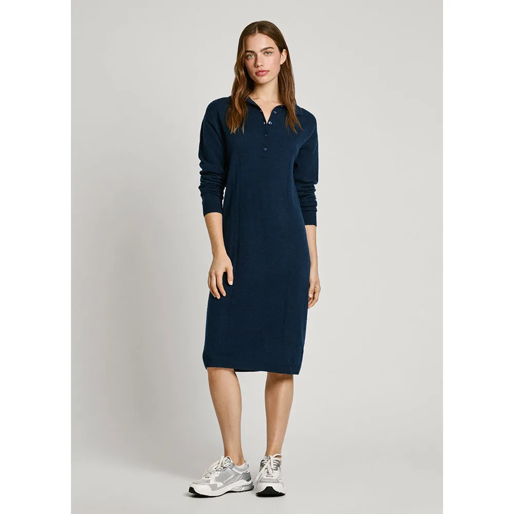 

Платье Pepe Jeans Haddie midi, синий