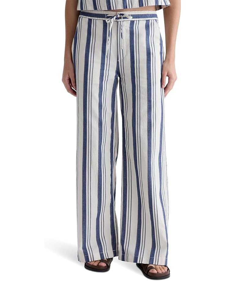 

Брюки AG Jeans Carolyn Pull On Wide Leg in Line Up, цвет Line Up