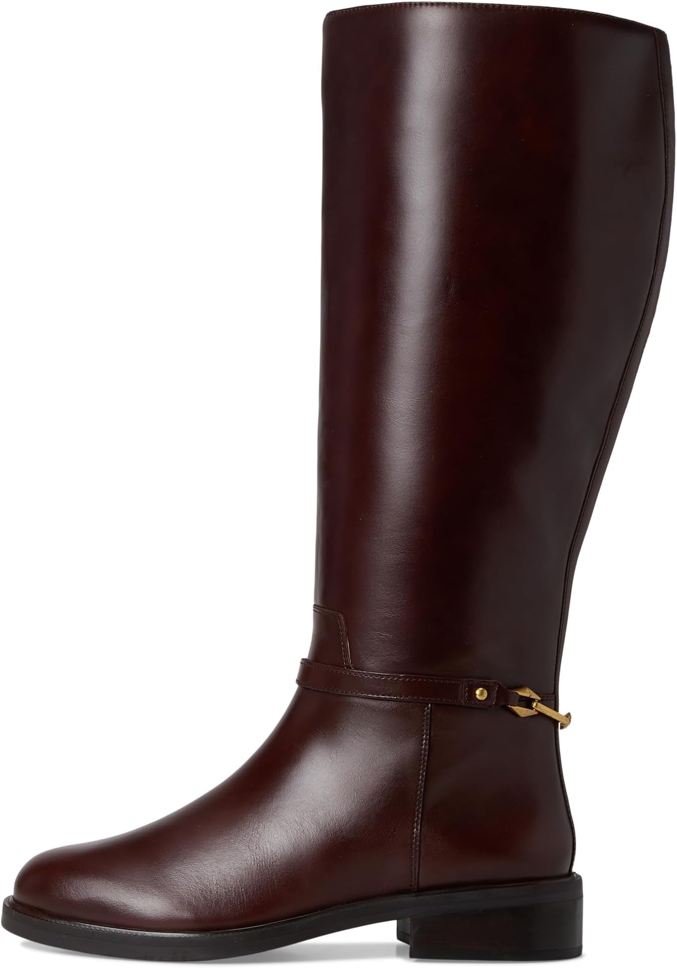 Ботинки Vince Camuto Women's Adria Ankle Link Wide Calf Knee High Riding Boot, Rich Mahogany — фото 4