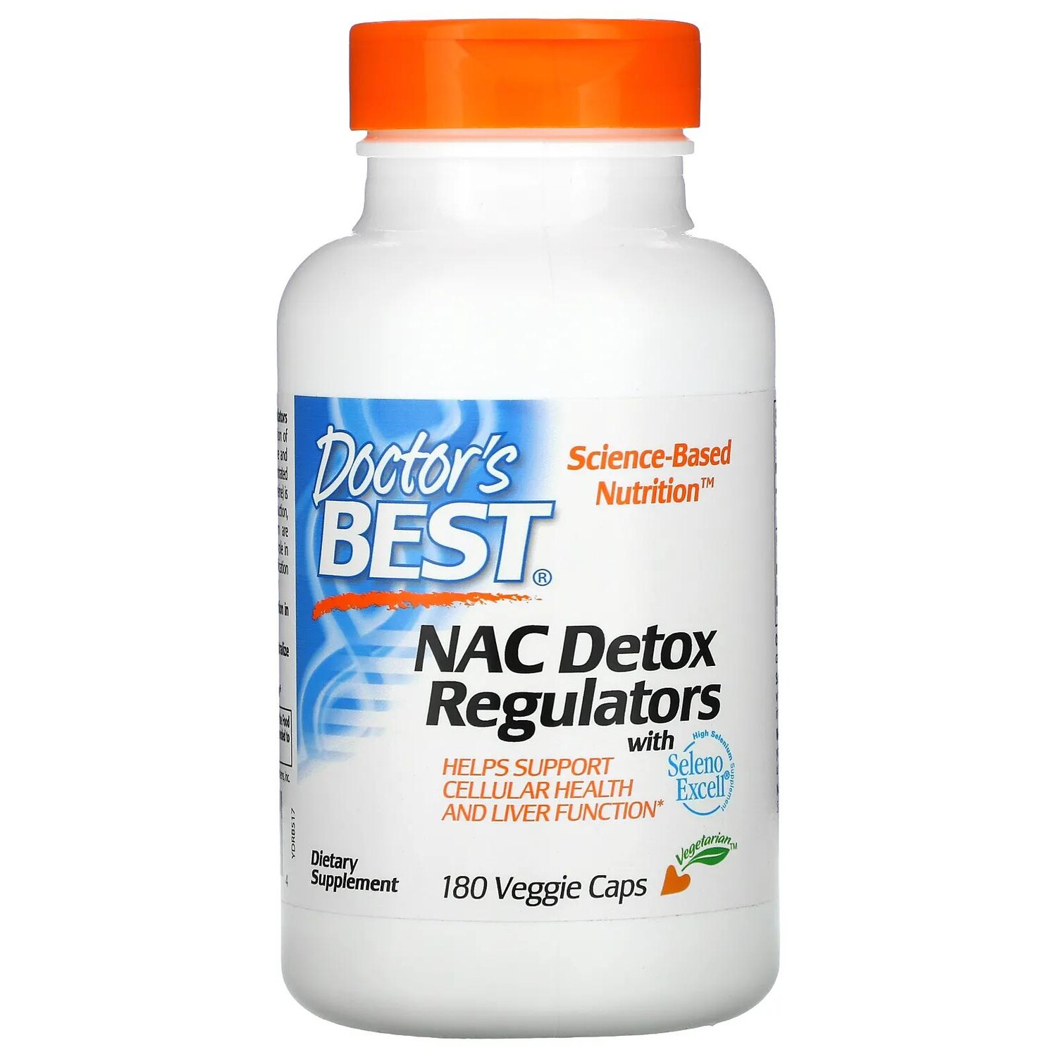 

Doctor's Best N-ацетилцистеин (NAC) для регуляции процесса детоксикации 180 растительных капсул