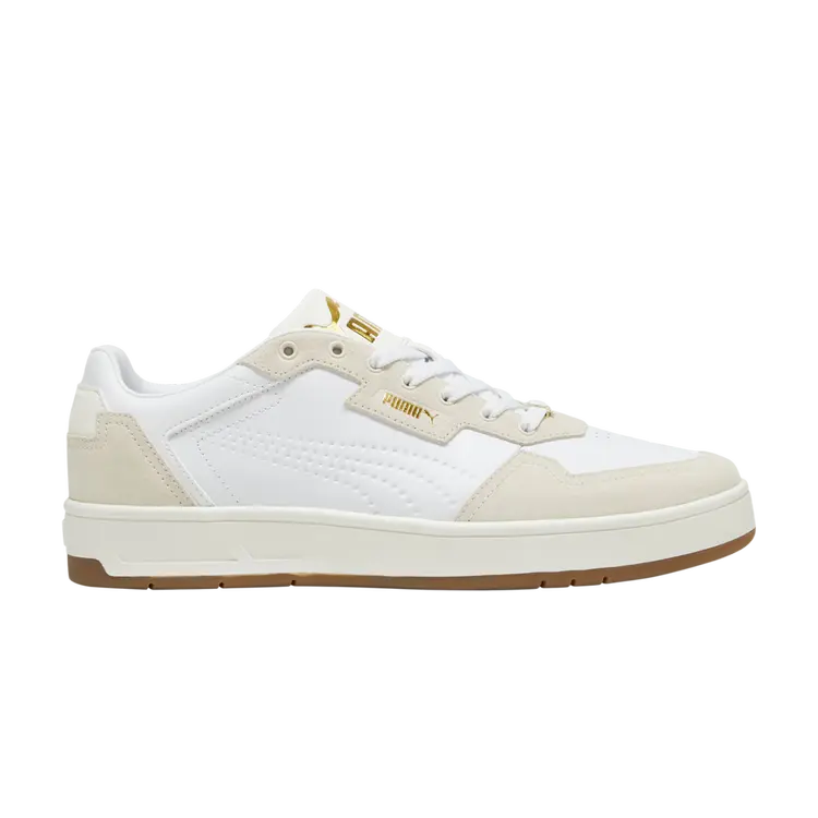 

Кроссовки Puma Court Classic Lux SD, белый, Серый, Кроссовки Puma Court Classic Lux SD, белый