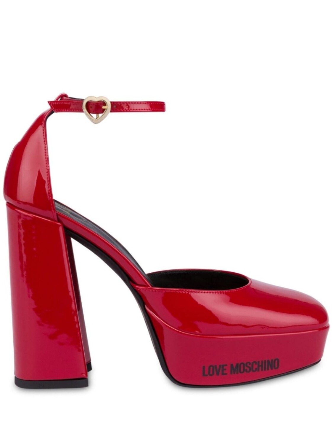 

Туфли Мэри Джейн Love Moschino, красный