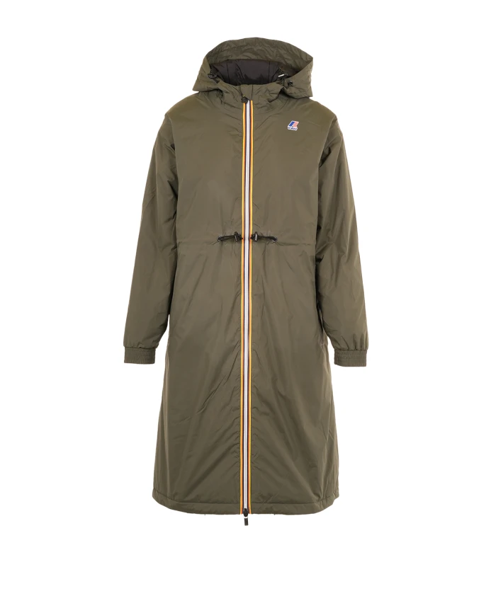 

Зеленое зимнее пальто Делии теплое K-Way, зеленый