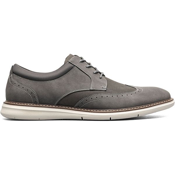 Мужские оксфорды Chase wingtip Nunn Bush, Gray Multi — фото 2