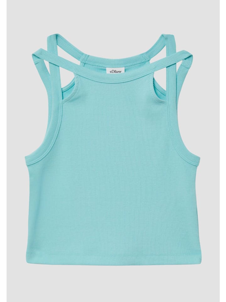 

Футболка цвета 6115_светло-бирюзовый s.Oliver, Зеленый, Футболка цвета 6115_светло-бирюзовый s.Oliver