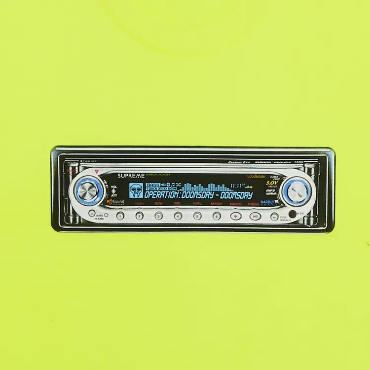Футболка Supreme Receiver Tee 'Fluorescent Yellow' — фото 2