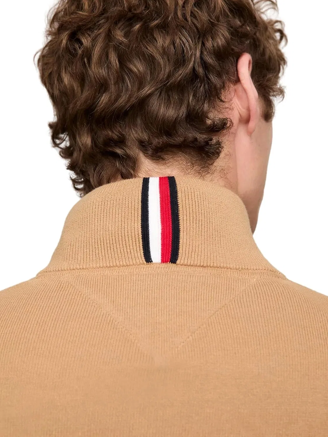 Толстовка Tommy Hilfiger, Pinecone Tan. — фото 3