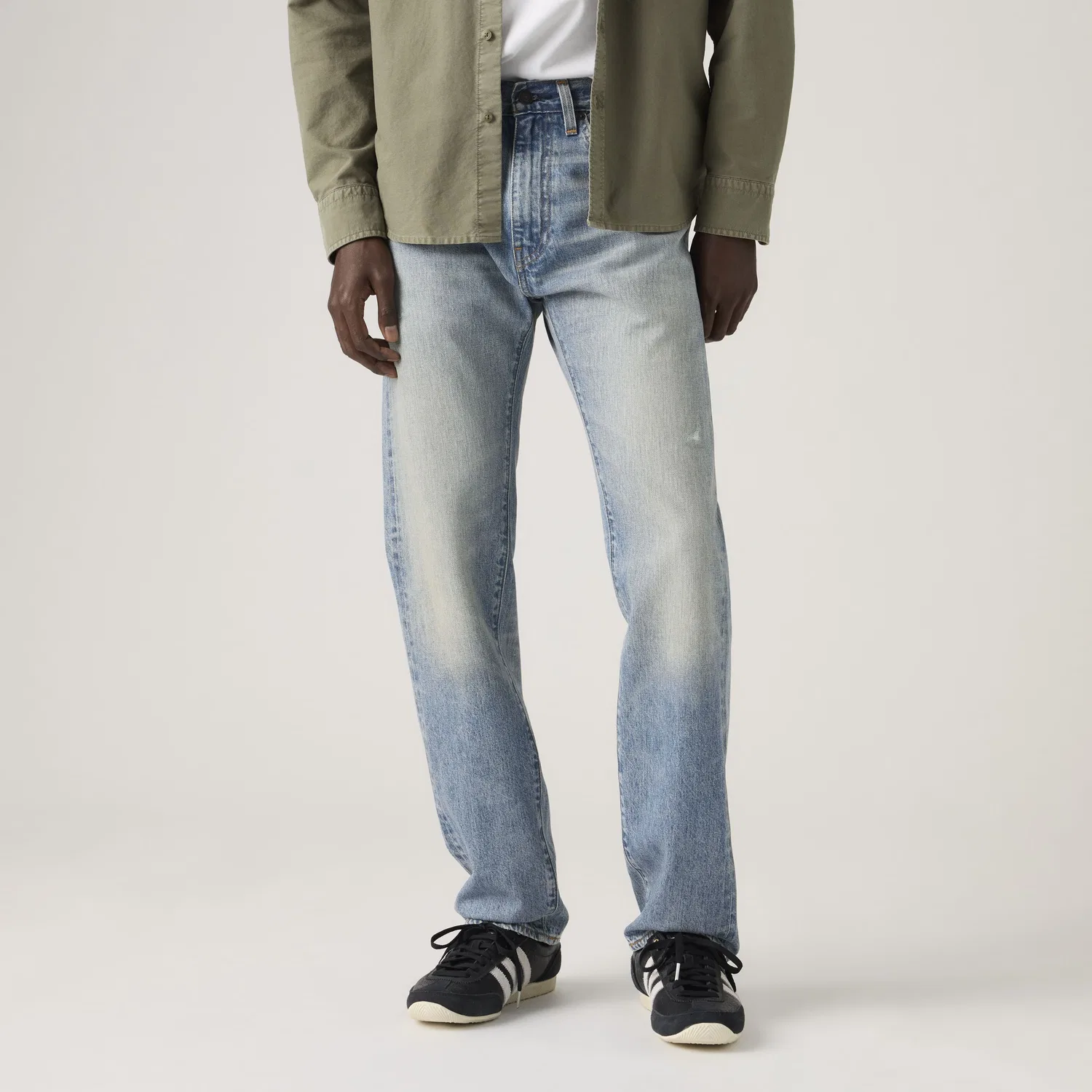Мужские джинсы 505 Regular Selvedge Levi's, Medium Wash — фото 2