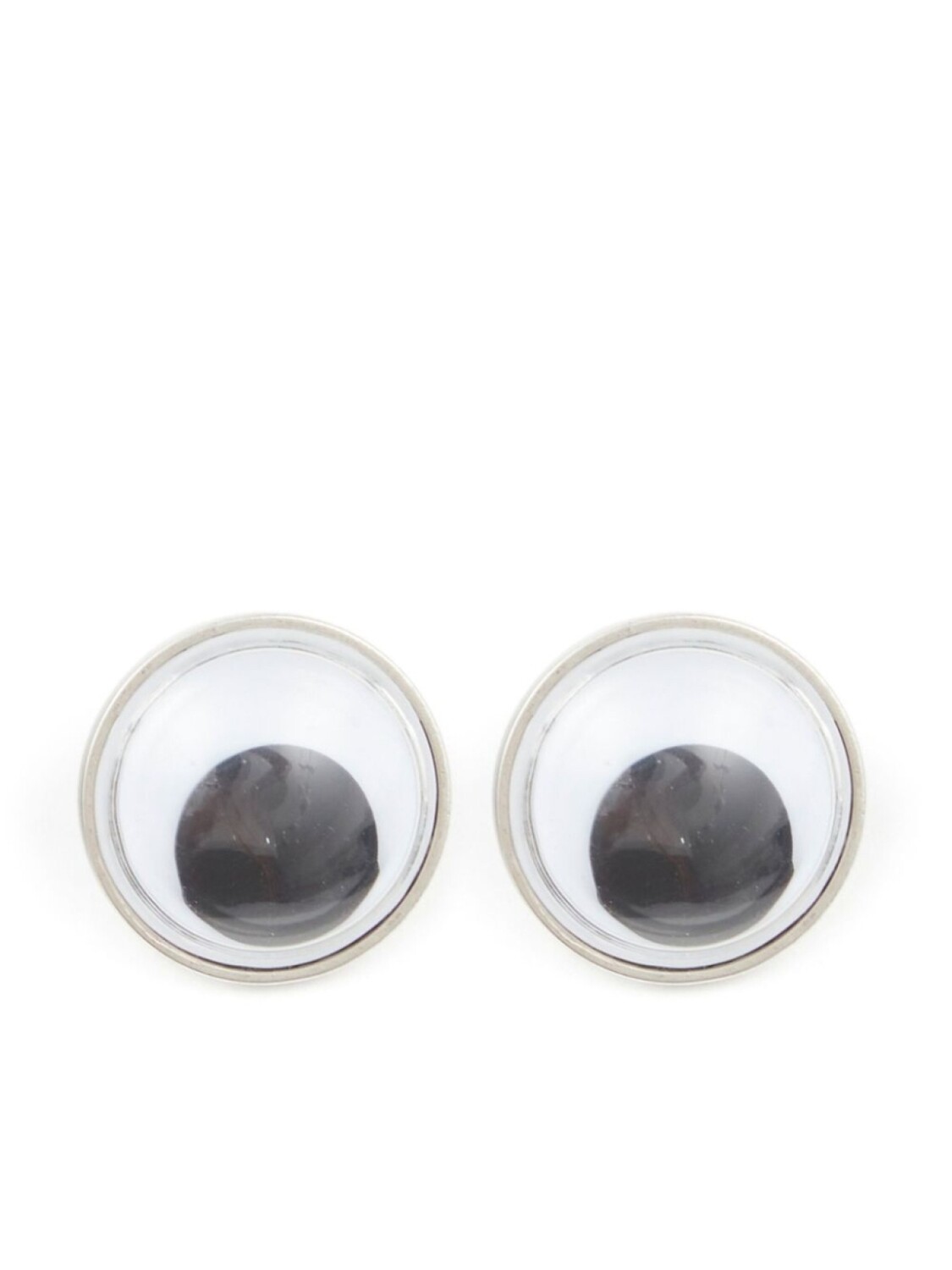 

MM6 Maison Margiela брошь Google Eyes, белый