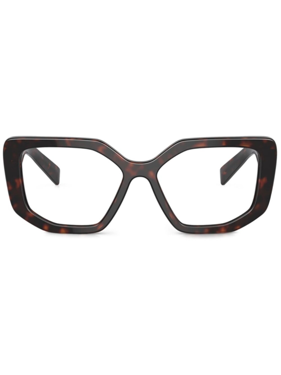 

Prada Eyewear очки с логотипом, коричневый
