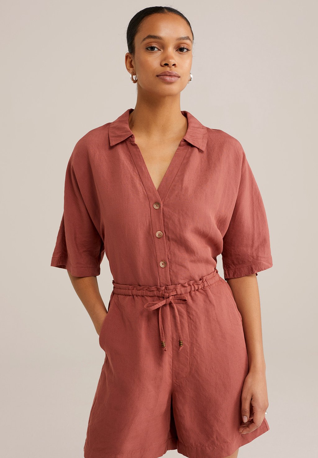 

Рубашка WE Fashion, цвет Vintage Red