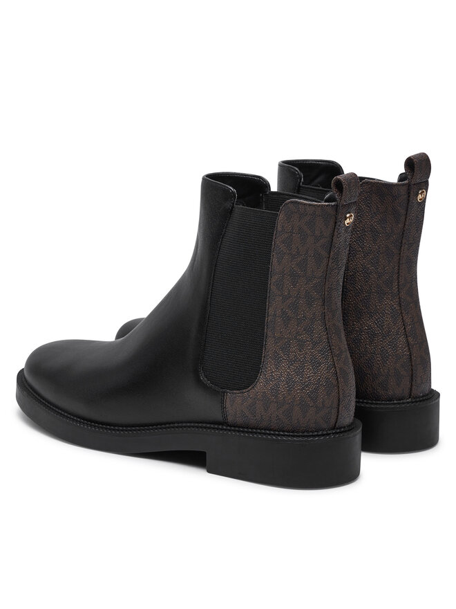 Ботильоны на плоской подошве MICHAEL Michael Kors Hazel Chelsea Bootie 40F4HZMEFL, черный — фото 3