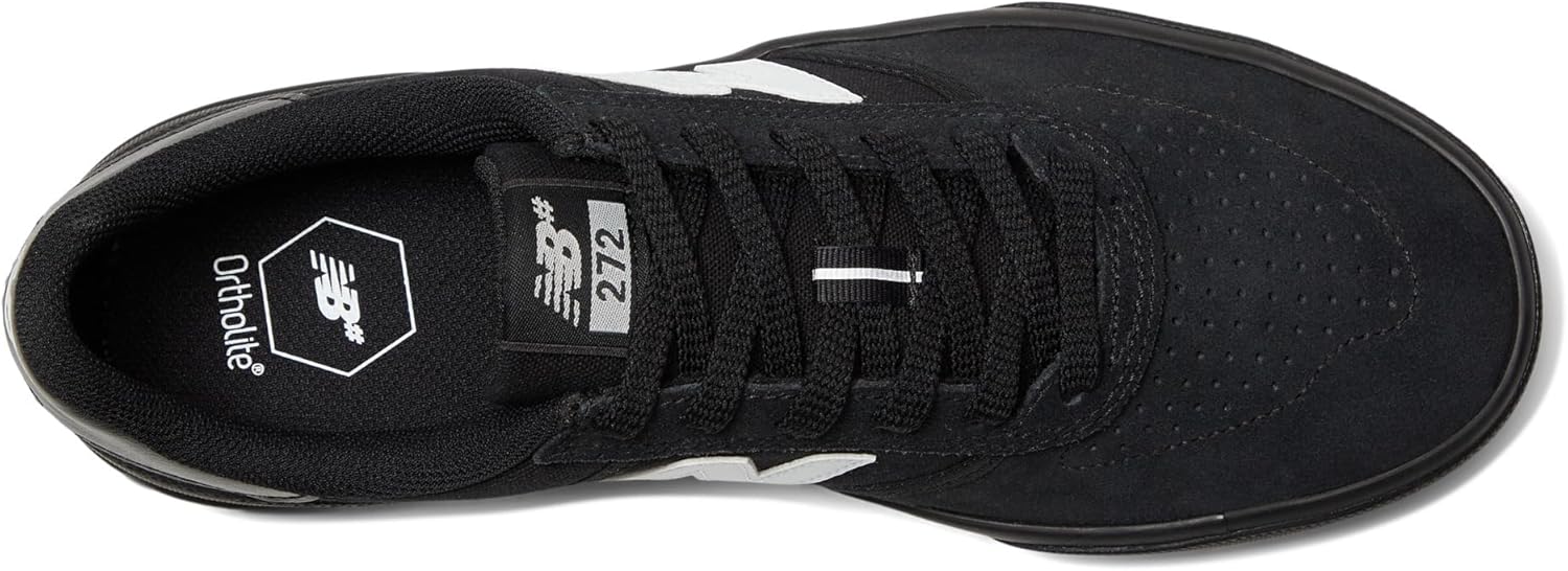 Кроссовки для скейтбординга New Balance Unisex-Adult 272, Black/White 3 — фото 2