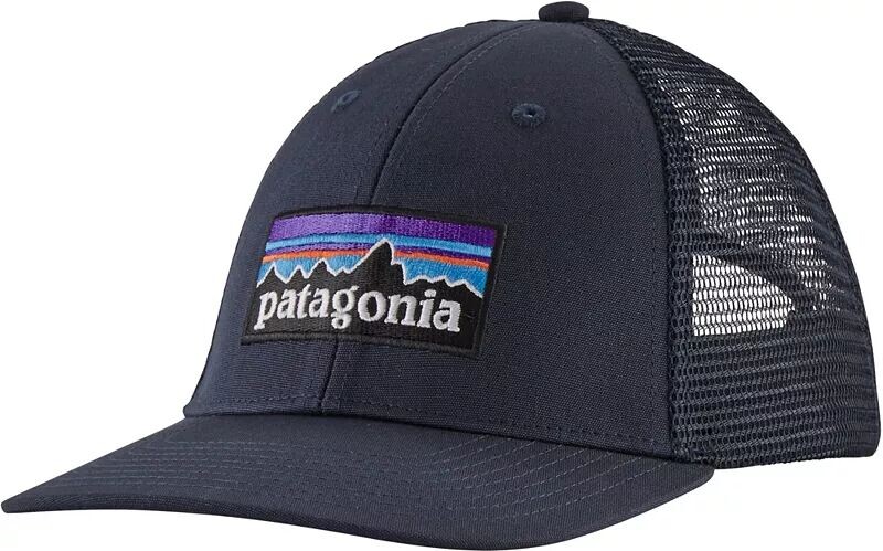 

Мужская кепка Patagonia P-6 Logo LoPro Trucker Hat, темно-синий