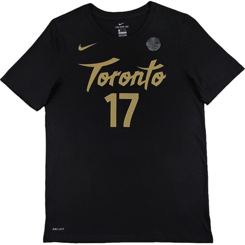 Nike Футболка nba dri fit toronto raptors черная для подростков — фото 2