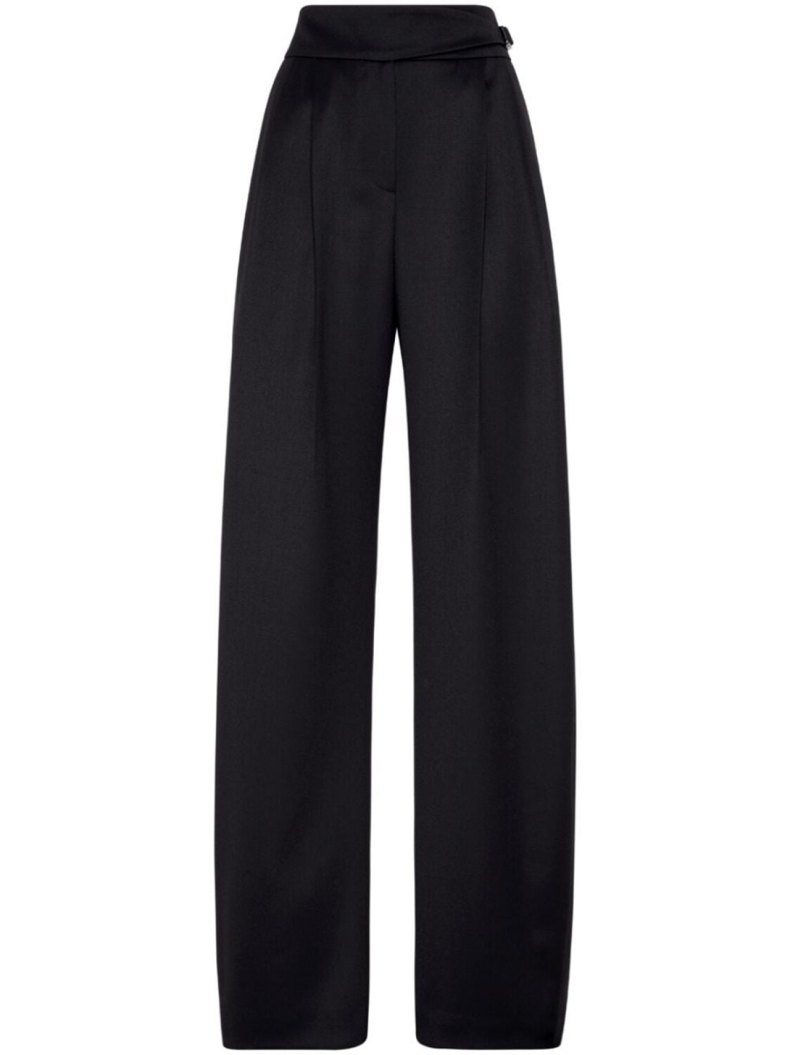 

Brunello Cucinelli брюки из вирджинской шерсти с пряжкой, черный