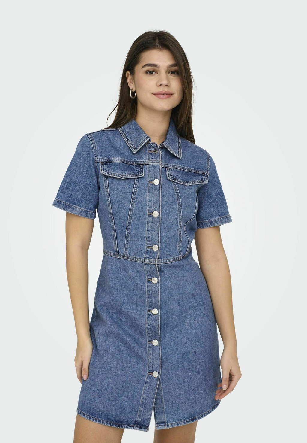 

Джинсовое платье ONLMALIA ONLY, цвет Medium Blue Denim