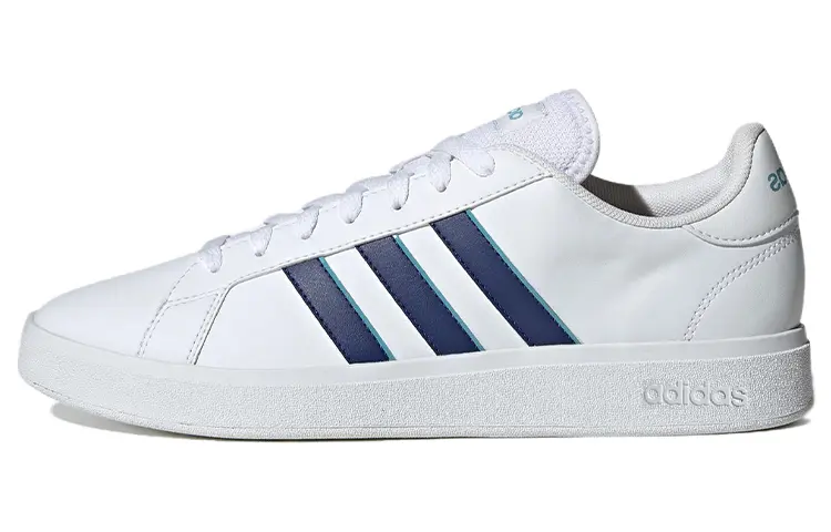 

Кроссовки adidas neo GRAND COURT Skateboarding Shoes Men Low-top White/Royal Blue, белый/синий