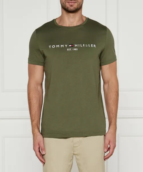 

Футболка Regular fit Tommy Hilfiger, зеленый