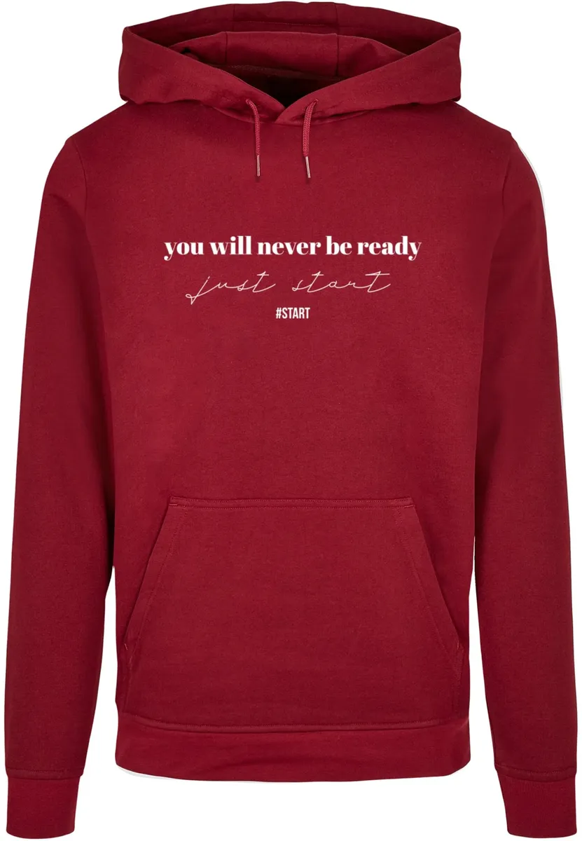 

Толстовка с капюшоном Merchcode " Merchcode Men's Just Start Basic Hoody", цвет Burgundy