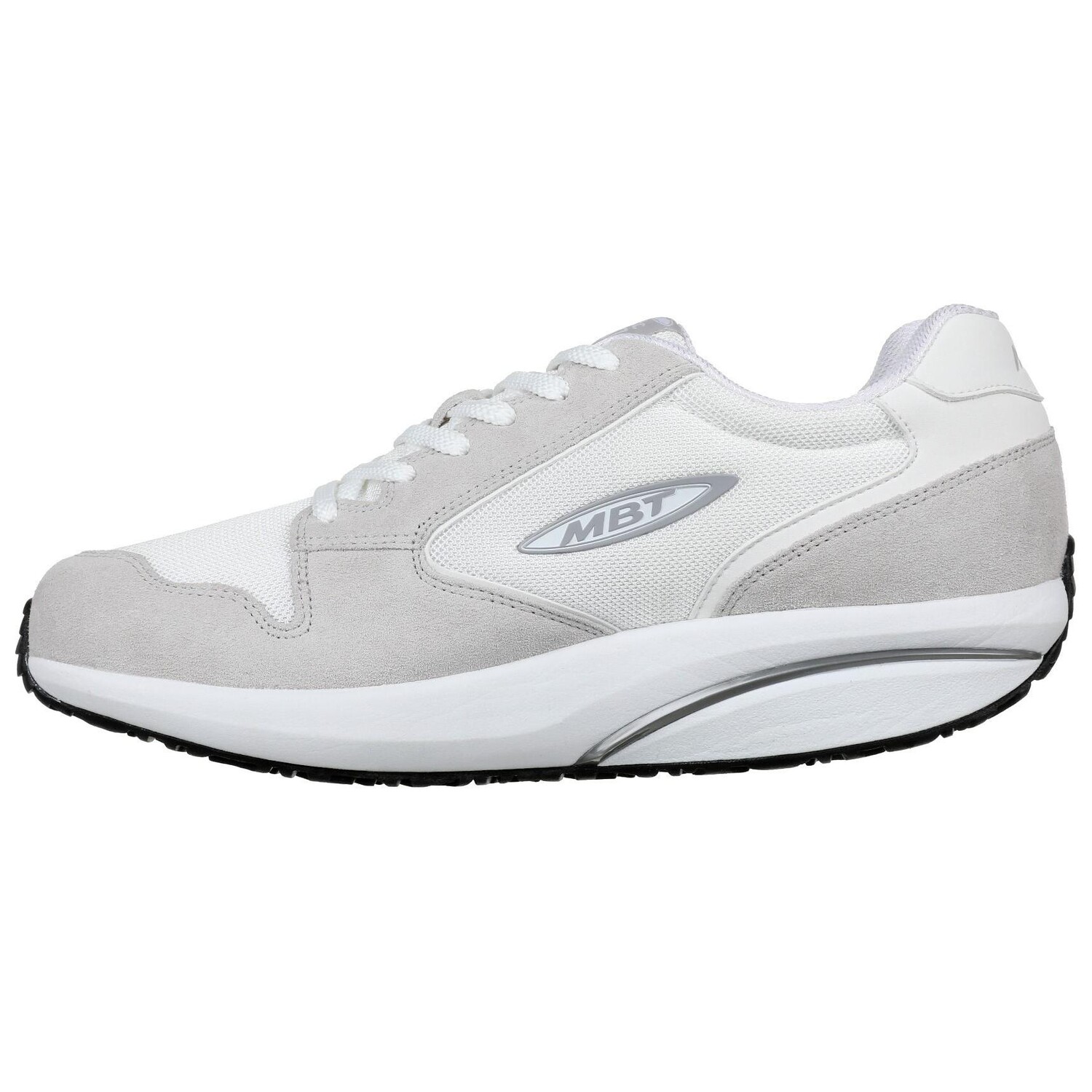 

Кроссовки MBT Lifestyle Shoes Unisex Low-top Gray/White, серый/белый