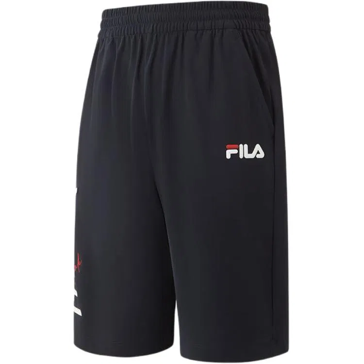 Шорты спортивные Moderate FILA KIDS голубые — фото 4