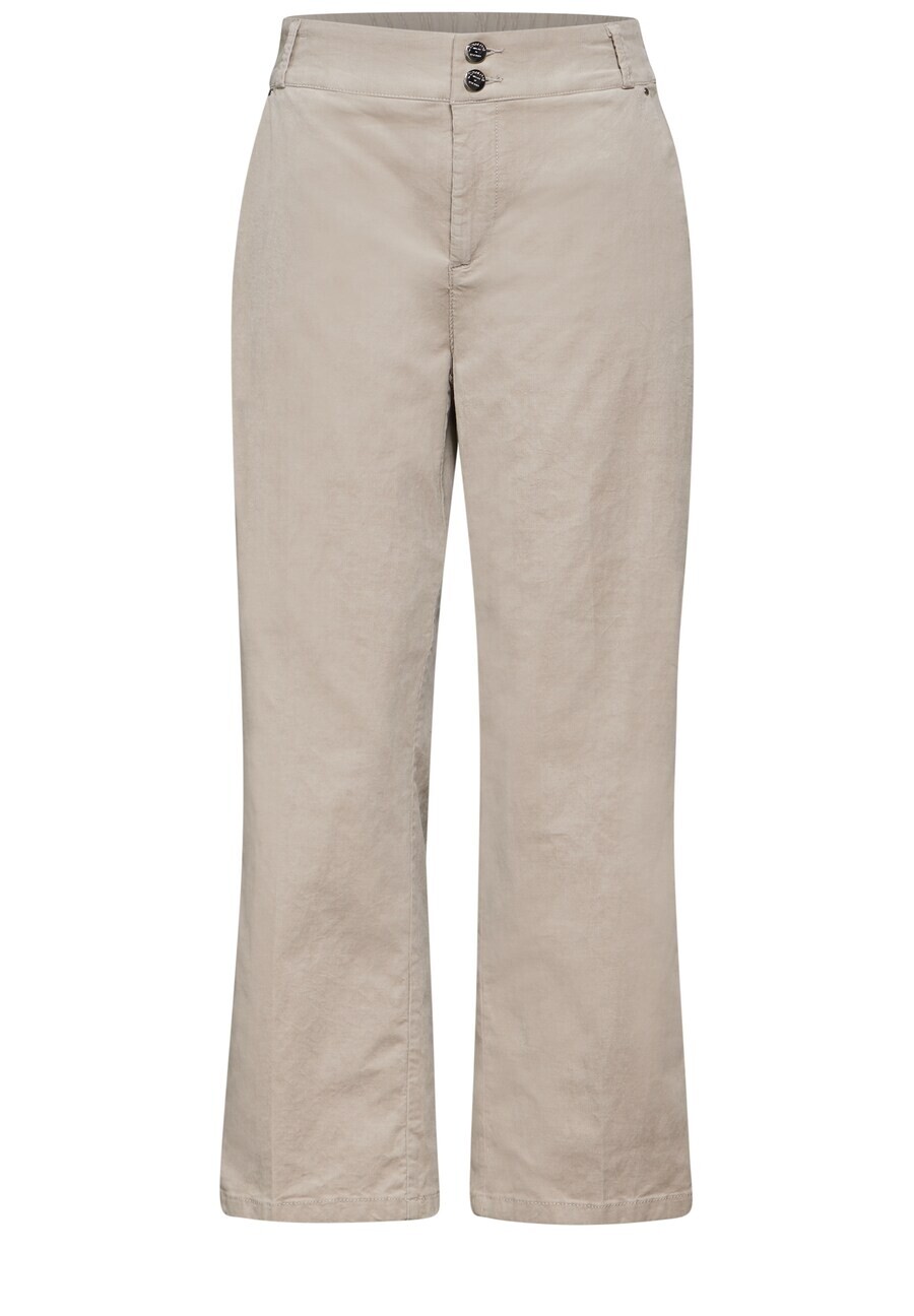 

Тканевые брюки STREET ONE Regular Pants, бежевый