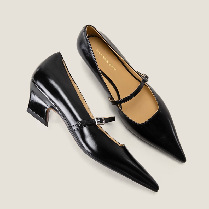 SHOEMAKER QUEEN Женские повседневные туфли Women's - красно-коричневые, цвет Red Brown — фото 4