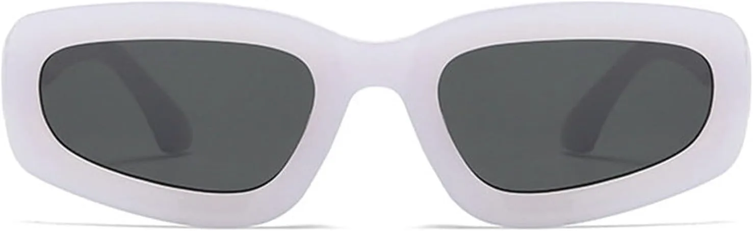 

Модные солнцезащитные очки Willochra в форме «кошачий глаз» для мужчин и женщин, черные овальные солнцезащитные очки в толстой оправе, ретро-прямоугольные очки, C10