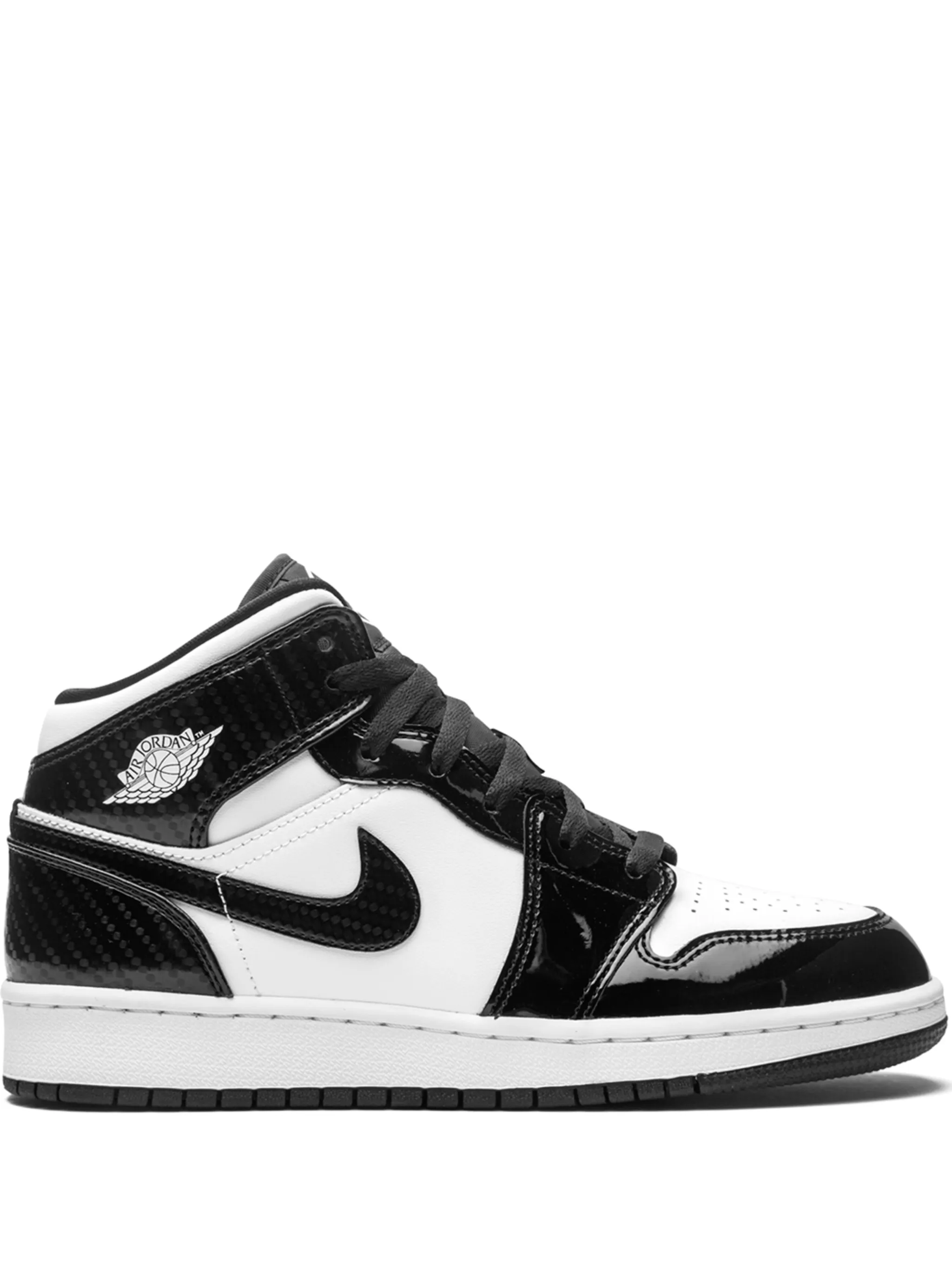 

Кроссовки Air Jordan 1 Mid SE GS Jordan Kids, черный