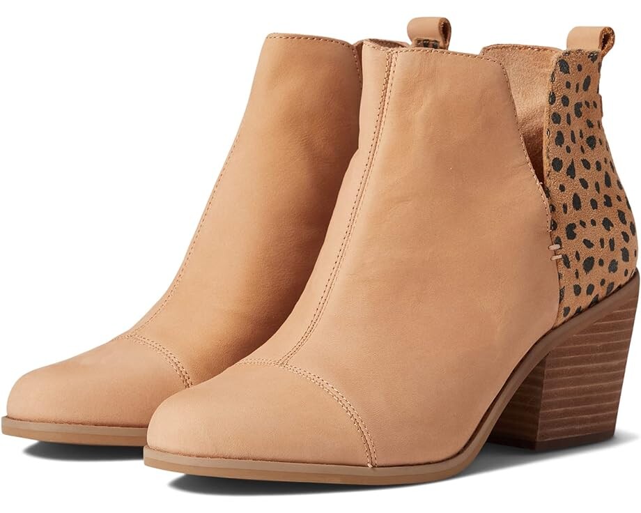 

Ботинки TOMS Everly, цвет Honey Leather/Tiny Cheetah