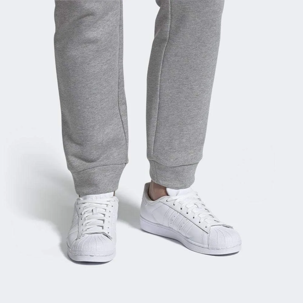 Мужские низкие кроссовки Adidas Superstar Foundation, белый — фото 2