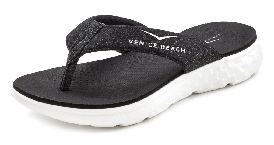 Сандалии с Т-образной перемычкой VENICE BEACH, mottled black